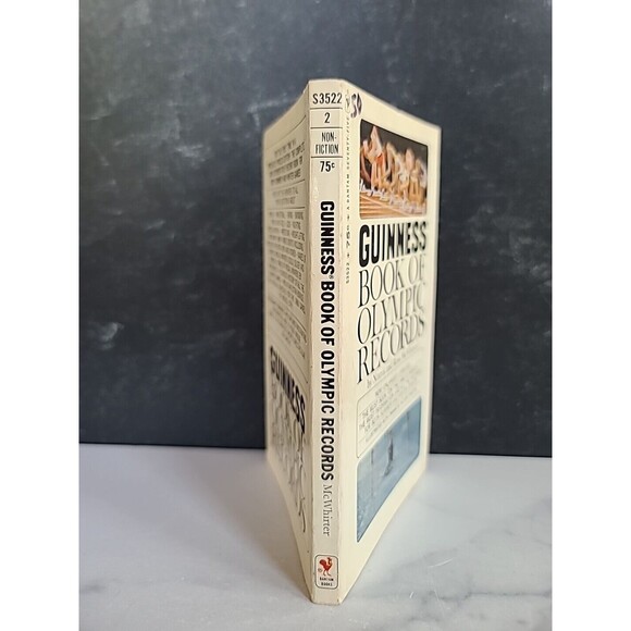 Guinness Book Of Olympic Records By Norris And Ross McWhirter Paperback - Picture 10 of 10